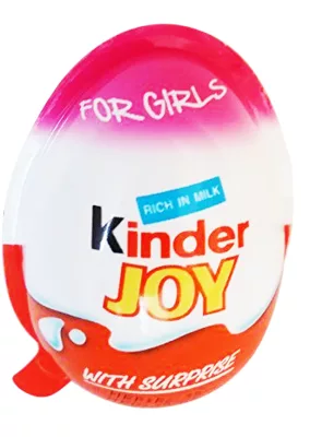Шоколадное яйцо KINDER "Joy" для девочек 20 г