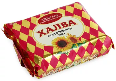Халва АЗОВСКАЯ КФ подсолнечная 350 г