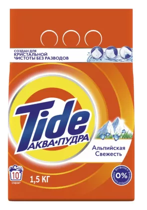 Порошок стиральный TIDE "Альпийская свежесть" автомат 1.5 кг