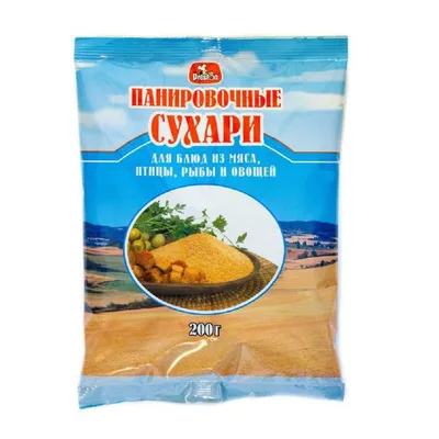 Панировочные сухари PRESTON для блюд из мяса, рыбы, птицы и овощей 200 г