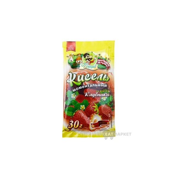 Кисель ПЕРЦОВ со вкусом клубники 30 г