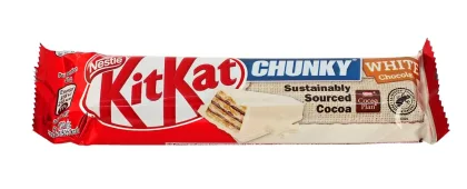 Батончик KITKAT в белом шоколаде 41.5 г Батончик KITKAT в белом шоколаде 41.5 г