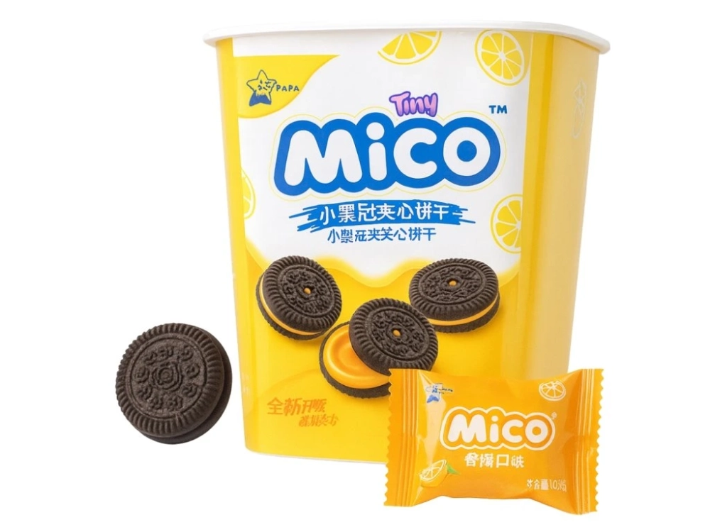 Печенье TINY "Mico" со вкусом лимонного чизкейка 88 г