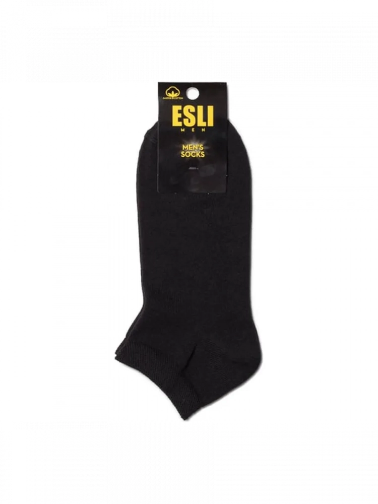 Носки мужские ESLI короткие, черные, размер 25&ndash;27, модель 19С-146СПЕ