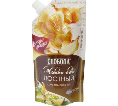 Соус СЛОБОДА майонезный постный 200 мл