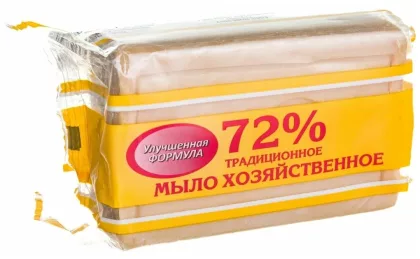 Мыло хозяйственное Мыло хозяйственное "Традиционное" улучшенная формула 72% 200 г