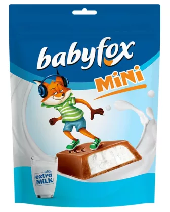 Конфеты BABYFOX "Mini" с молочной начинкой 120 г