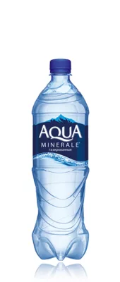 Вода питьевая AQUA MINERALE газированная 1 л