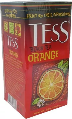 Чай черный TESS "Orange" 25х2г