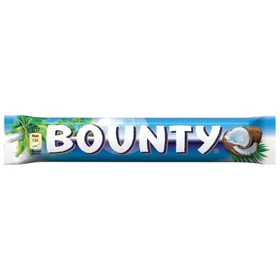 Батончик BOUNTY шоколадный с кокосом 55 г