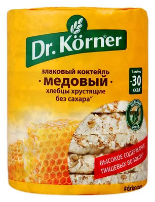 Хлебцы DR. KORNER "Злаковый коктейль" медовый 100 г