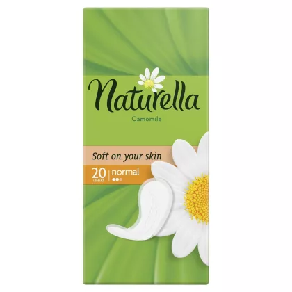 Прокладки гигиенические NATURELLA "Normal" с ромашкой ежедневные 20 шт.