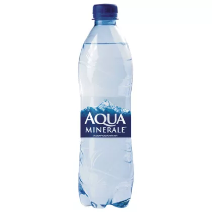 Вода питьевая AQUA MINERALE газированная 0.5 л
