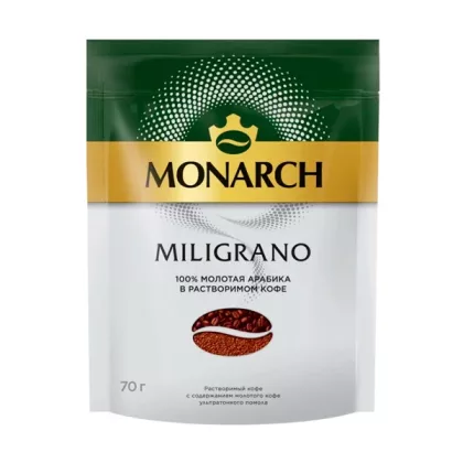 Кофе растворимый MONARCH Miligrano 70 г
