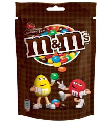 Драже M&M`S молочный шоколад 145 г