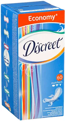 Прокладки ежедневные Discreet Air multiform уп.60