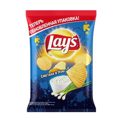 Чипсы LAYS сметана и лук 225 г Чипсы LAYS сметана и лук 225 г