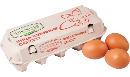Яйцо куриное АГРОКОМПЛЕКС С-0 10 шт (коробка) Яйцо куриное АГРОКОМПЛЕКС С-0 10 шт (коробка)