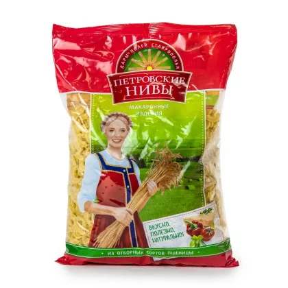 "Петровские Нивы"&trade; изделие макаронное гр.в, в/с "Гребешки" 1 кг