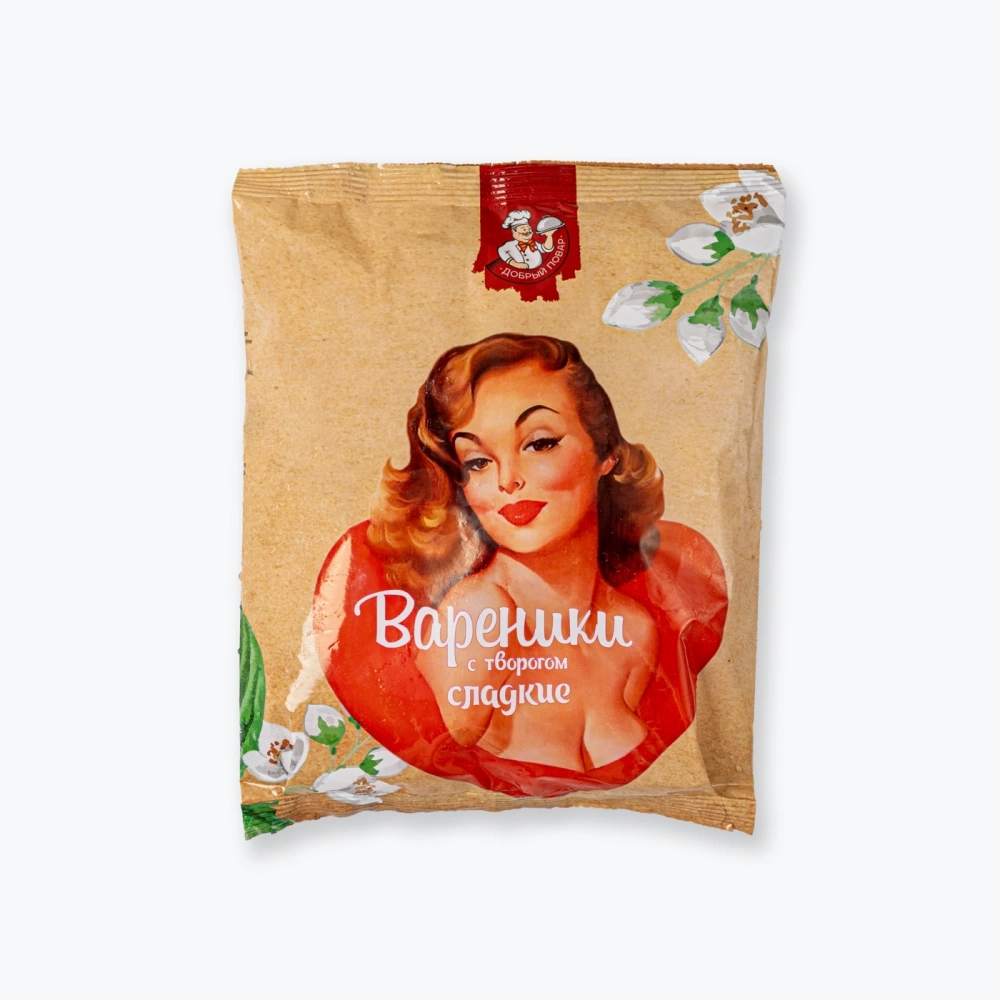 Вареники ДОБРЫЙ ПОВАР с творогом 450 г