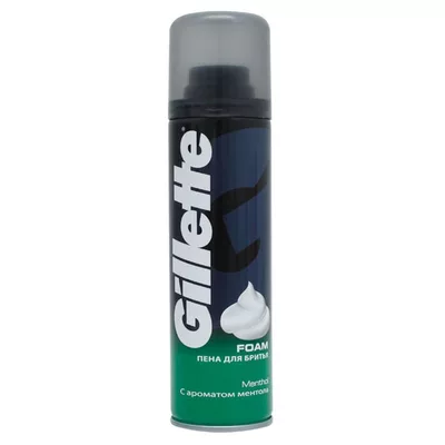 Gillette Foam Пена д/бритья с ментолом балл. аэроз. 200 мл