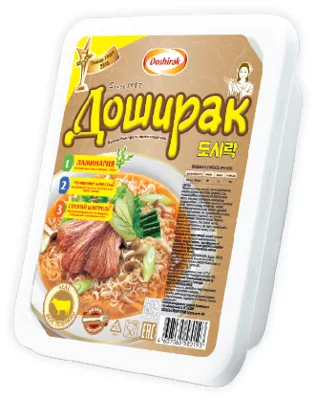 Лапша ДОШИРАК со вкусом телятины 90 г