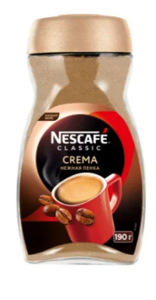Кофе растворимый NESCAFE Classic Crema 190 г