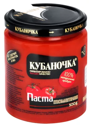 Паста томатная КУБАНОЧКА 500 г