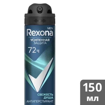 REXONA Антиперспирант аэрозоль Рексона MEN Свежесть душа 48ч