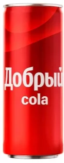 Напиток ДОБРЫЙ Напиток ДОБРЫЙ "Кола" сильногазированный 0.33 л ж/б
