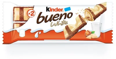 Батончик KINDER Bueno белый 39 г