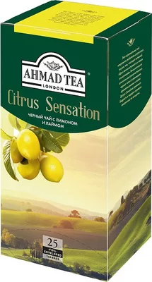 Чай черный AHMAD TEA "Citrus Sensation" 25х1,8г