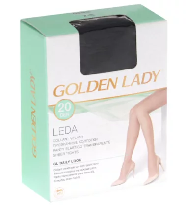 Колготки GOLDEN LADY "Leda" nero (черный) 2S 20 den