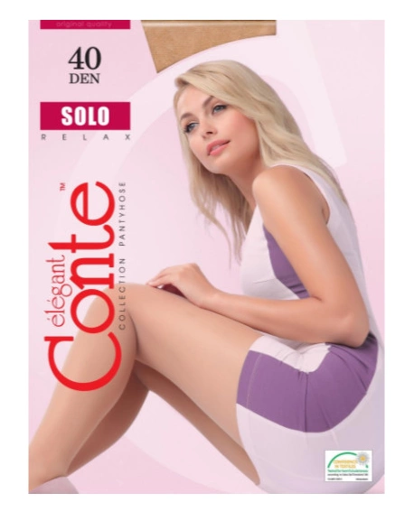Колготки CONTE "Solo" 7XXXL 40 den