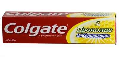 Зубная паста Colgate Прополис Отбеливающая туб. 100 мл кор. картон.1