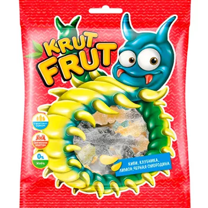 Жевательный мармелад KRUTFRUT "Сороконожки" 70 г