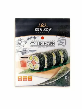 Водоросли SEN SOY Премиум "Суши нори"  10гр х 5шт.