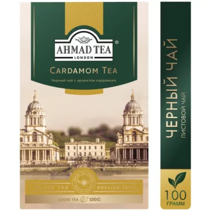 Чай черный AHMAD TEA с кардамоном 100 г