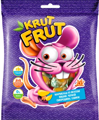 Жевательный мармелад KRUTFRUT "Мышки" 100 г