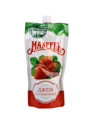 Джем МАХЕЕВЪ клубничный 300 г