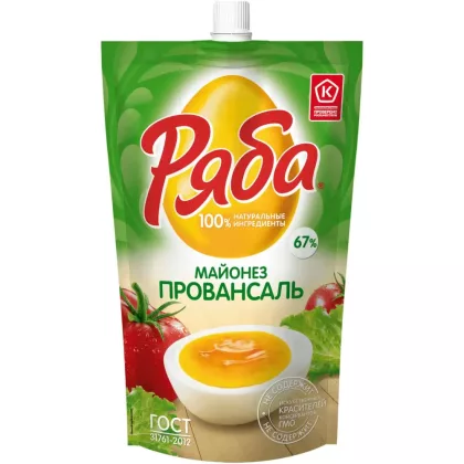 Ряба Майонез провансаль 67% 350 г