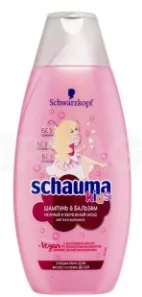 Шампунь-бальзам SCHAUMA Kids для девочек 380 мл