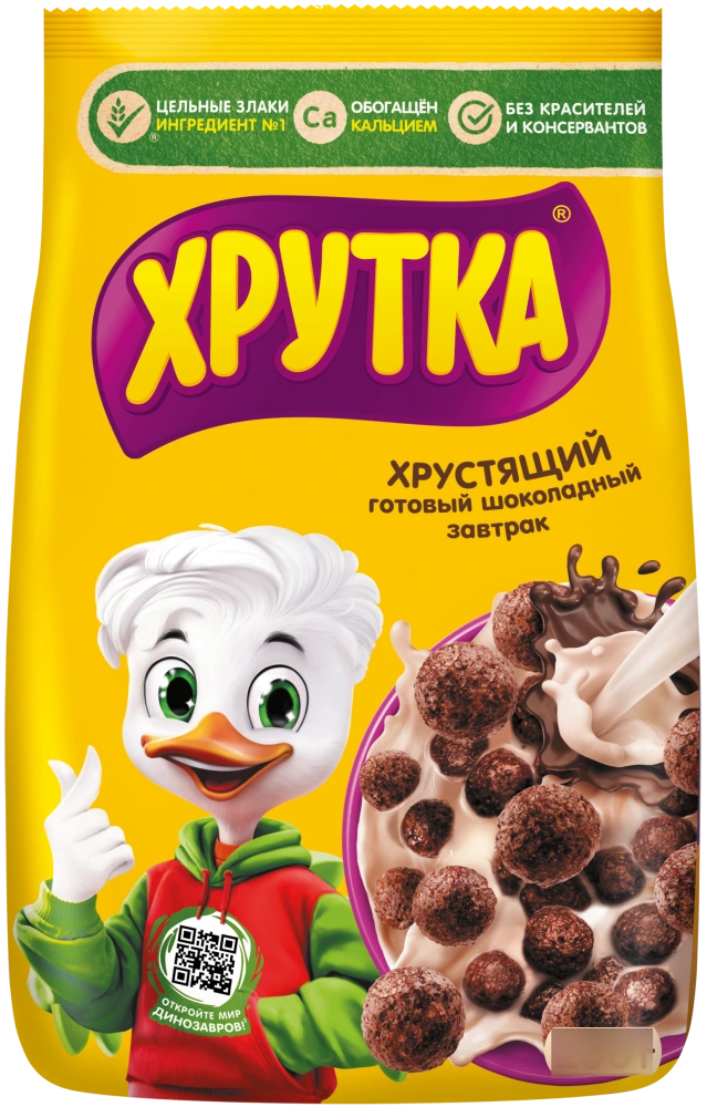 Готовый завтрак ХРУТКА хрустящий шоколадный 200 г