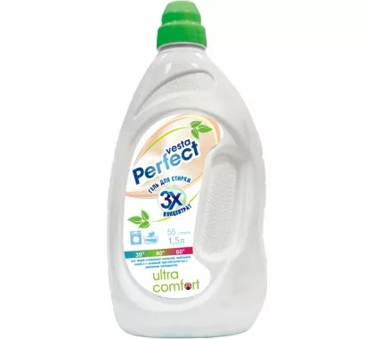 Гель для стирки VESTA "Perfect Ultra Comfort" 1.5 л