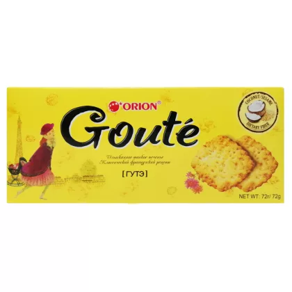 Печенье ORION "Goute" затяжное 72 г