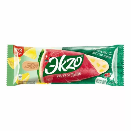 Мороженое ЭKZO "Арбуз+Дыня" 70 г