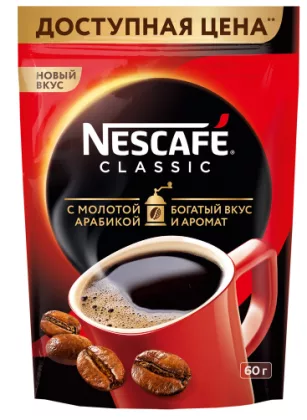 Кофе растворимый NESCAFE Classic 60 г