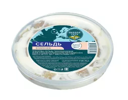 Сельдь РЫБНАЯ СЕТЬ филе-кусочки в майонезе 180 г