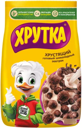 Готовый завтрак ХРУТКА хрустящий шоколадный 200 г