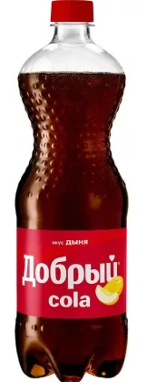 Напиток ДОБРЫЙ "Кола" со вкусом дыни  сильногазированный 1 л